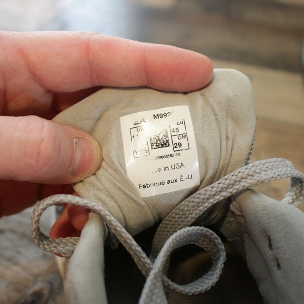 Vintage New Balance 992 Shoes Sneakers Gray M992GL Mens Sz 9 Made In USA - Picture 8 of 9